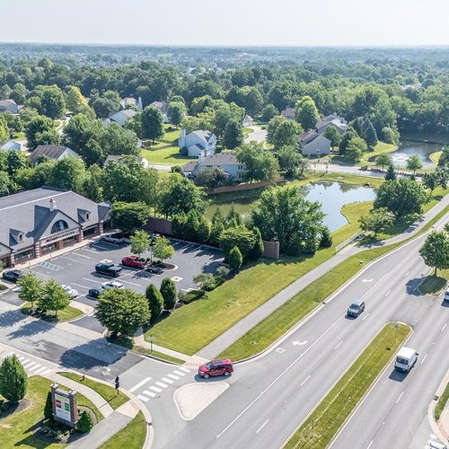 McCool's Flooring showroom in Carmel IN from above