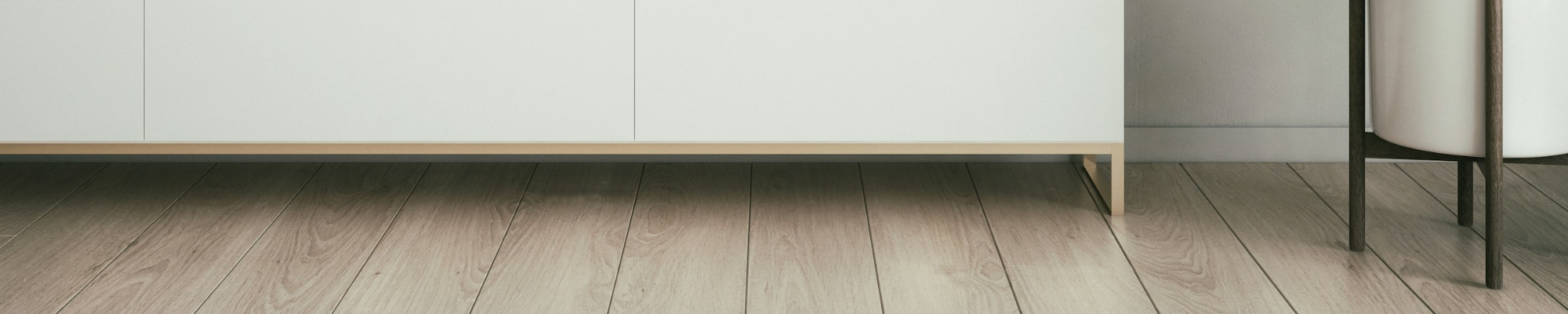 Wood floors in a stylish home