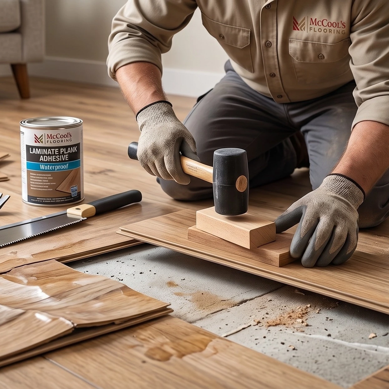 How to Repair Water Damaged Laminate Flooring in Central Indiana