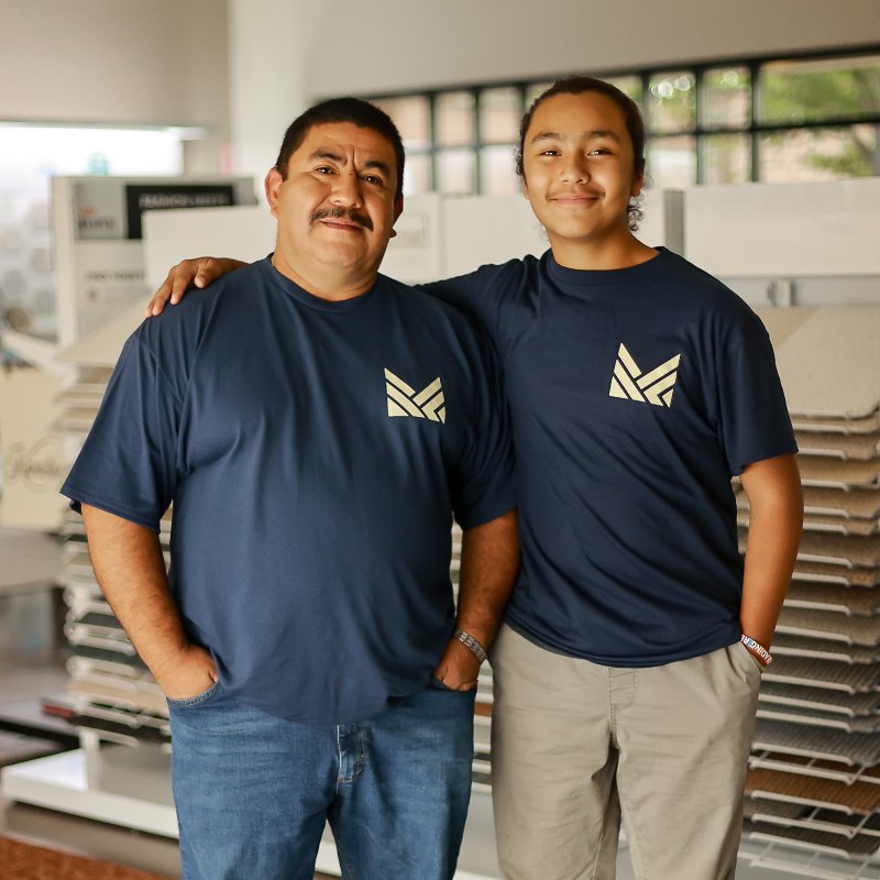 Elmer & crew at McCool's Flooring