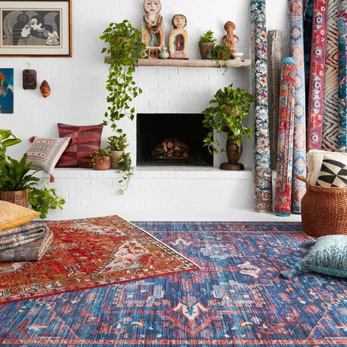 Bohemian rug from Mccools Flooring in Indiana