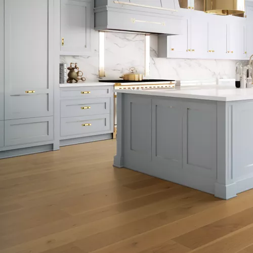 Stylish kitchen with LVP floors