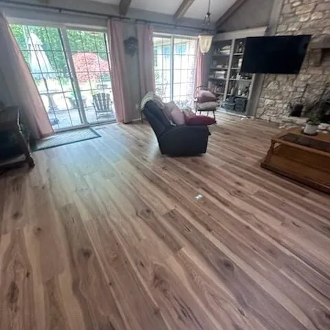 Wood flooring in a Kokomo IN home