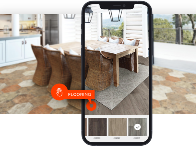 Roomvo flooring visualizer