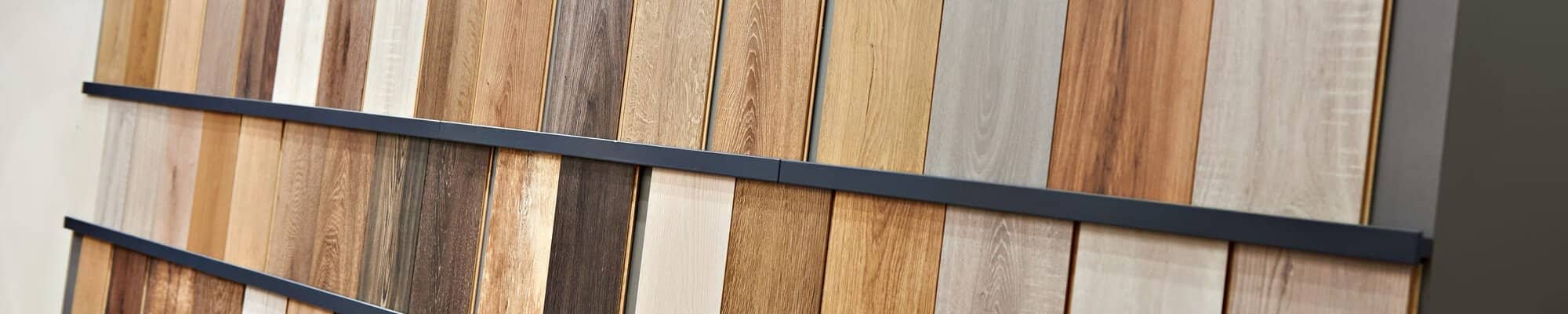 Flooring samples in a bright Kokomo, IN showroom