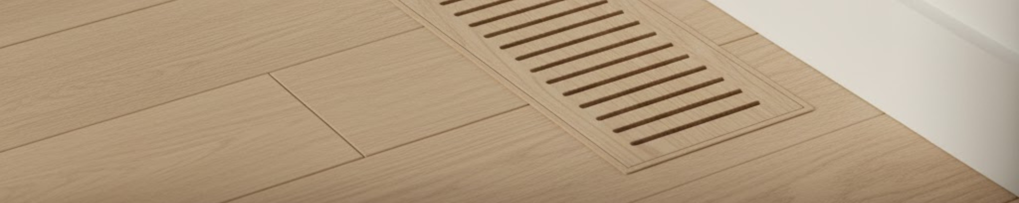 Vent matching an LVP floor