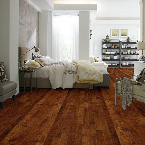 Wood floors in a Carmel IN home