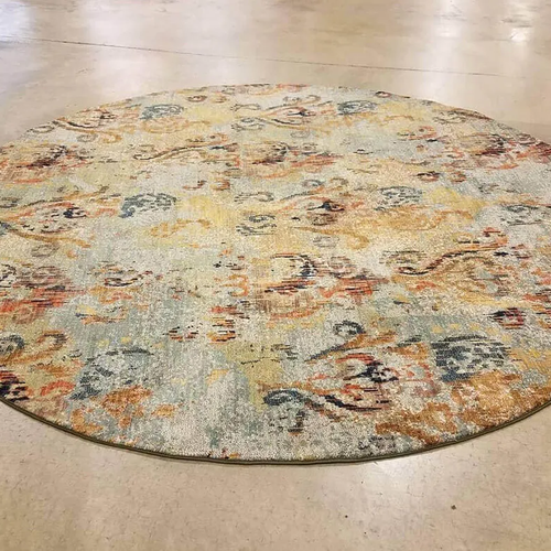 Colorful rug binding by McCools